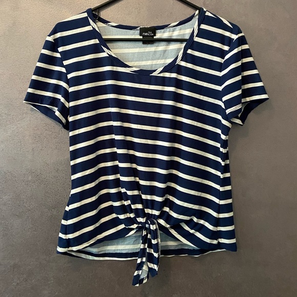 Rue21 Tops - Rue 21 Striped Blouse Size XL